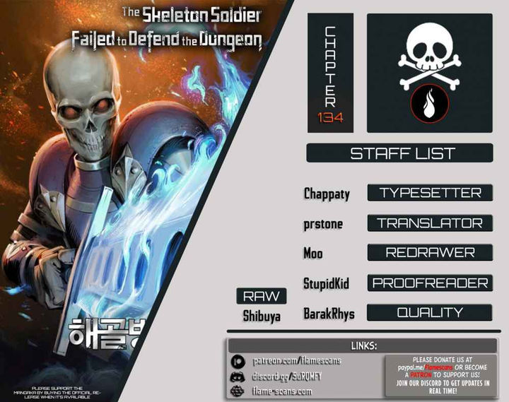 Skeleton Soldier Couldn't Protect the Dungeon - Chapter 134 Page 1