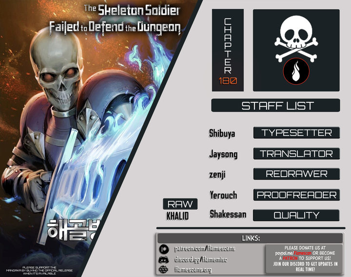 Skeleton Soldier Couldn't Protect the Dungeon - Chapter 180 Page 1