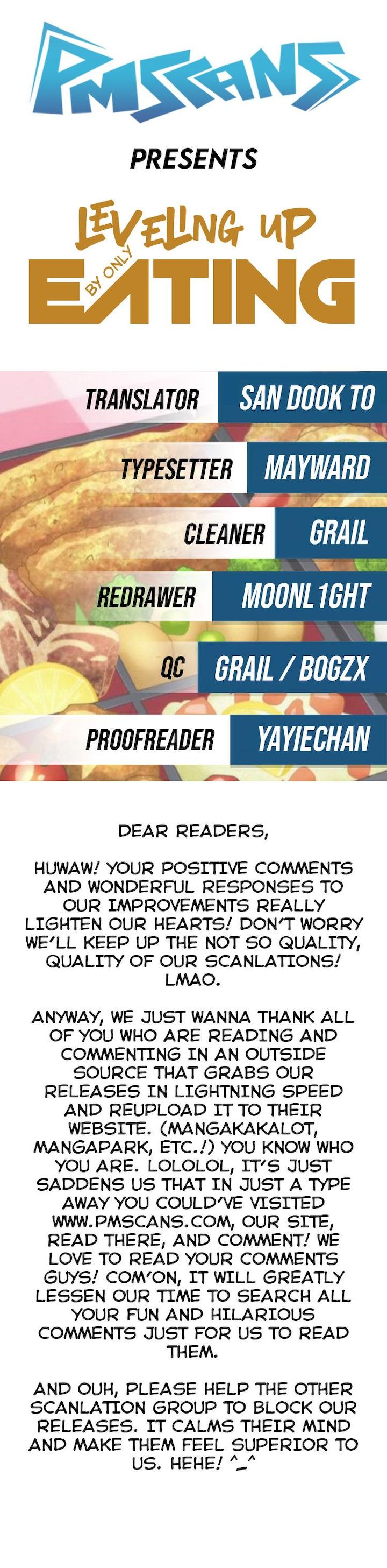 Leveling Up, By Only Eating! - Chapter 22 Page 1