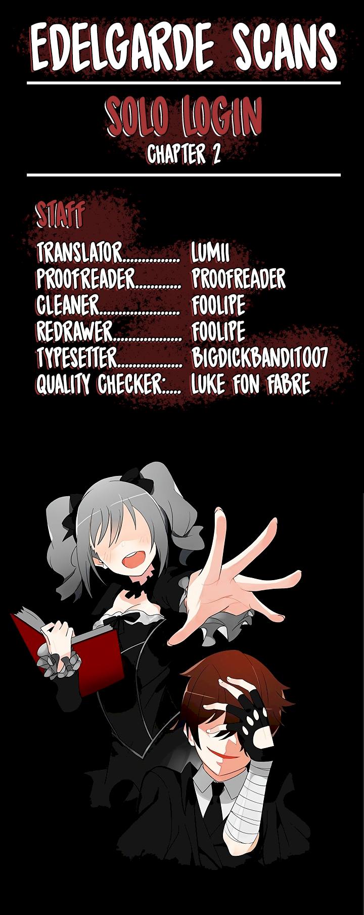 I Log In Alone - Chapter 2 Page 1