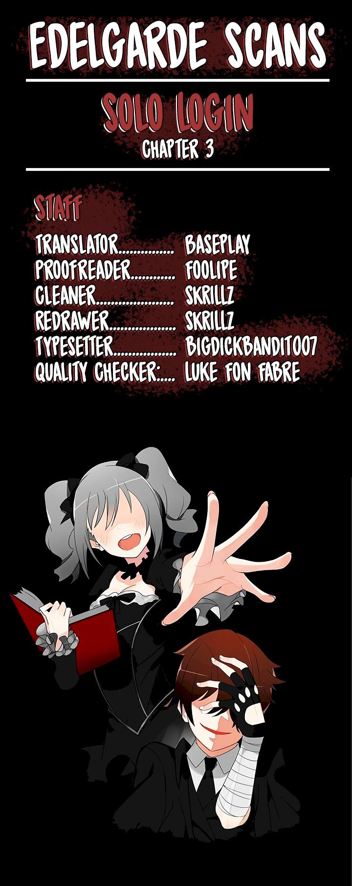 I Log In Alone - Chapter 3 Page 1