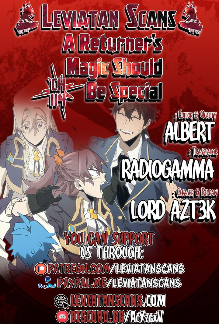 A Returner's Magic Should Be Special - Chapter 114 Page 1