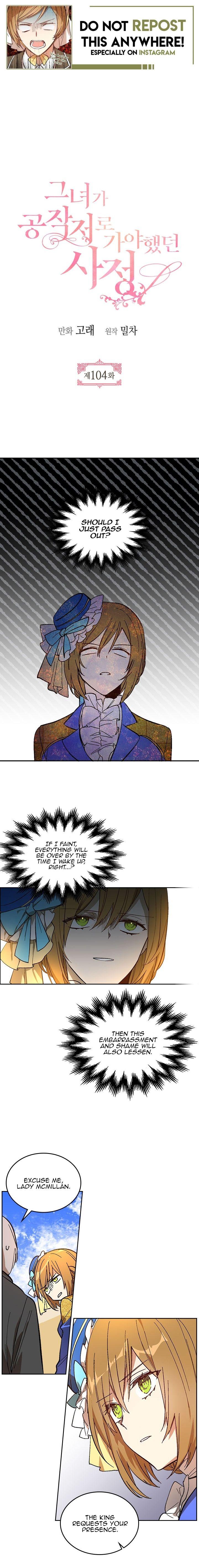 The Reason Why Raeliana Ended up at the Duke’s Mansion - Chapter 104 Page 1