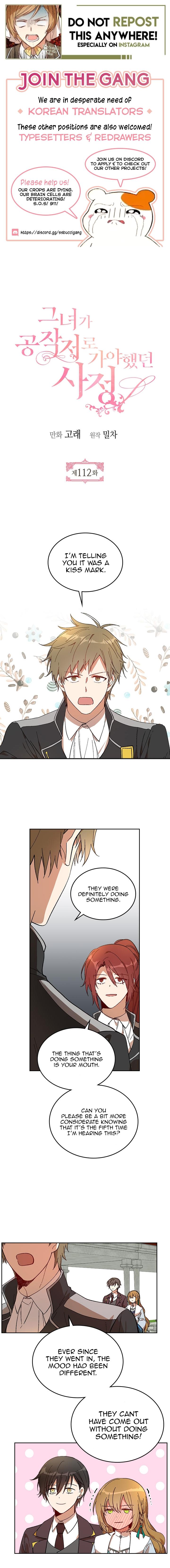 The Reason Why Raeliana Ended up at the Duke’s Mansion - Chapter 112 Page 1