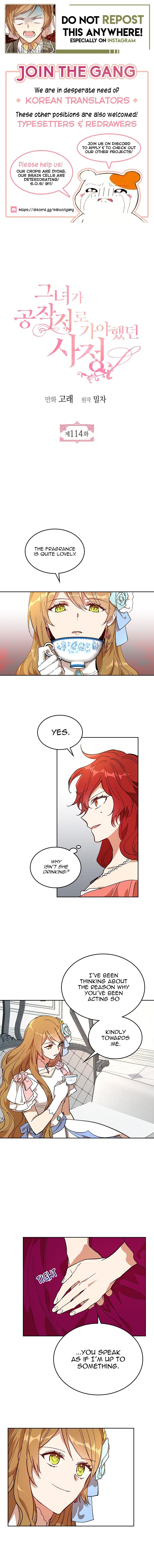The Reason Why Raeliana Ended up at the Duke’s Mansion - Chapter 114 Page 1