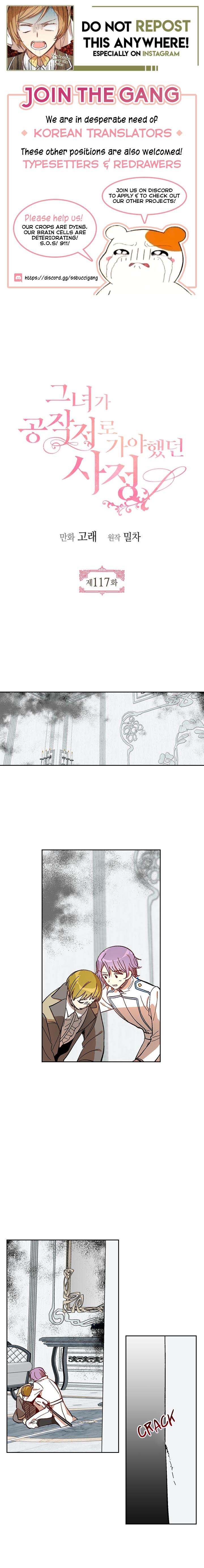 The Reason Why Raeliana Ended up at the Duke’s Mansion - Chapter 117 Page 1
