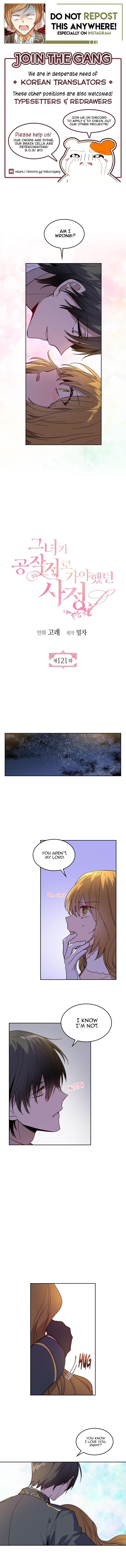 The Reason Why Raeliana Ended up at the Duke’s Mansion - Chapter 121 Page 1