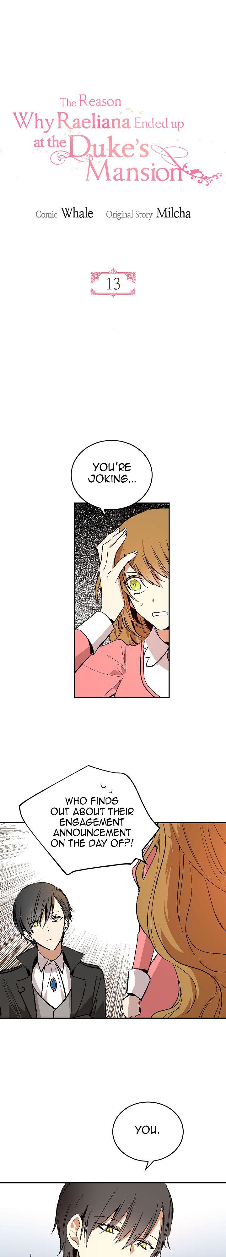 The Reason Why Raeliana Ended up at the Duke’s Mansion - Chapter 13 Page 2