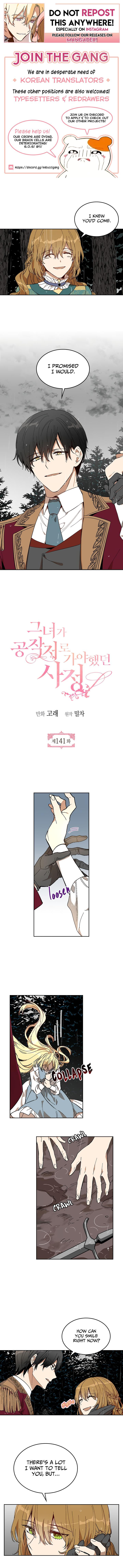 The Reason Why Raeliana Ended up at the Duke’s Mansion - Chapter 141 Page 1