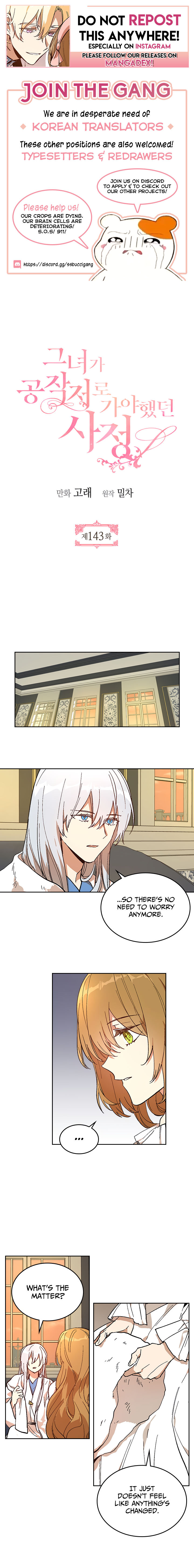 The Reason Why Raeliana Ended up at the Duke’s Mansion - Chapter 143 Page 1