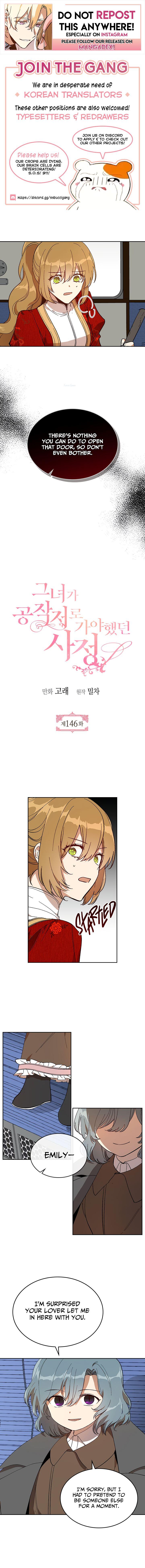 The Reason Why Raeliana Ended up at the Duke’s Mansion - Chapter 146 Page 1