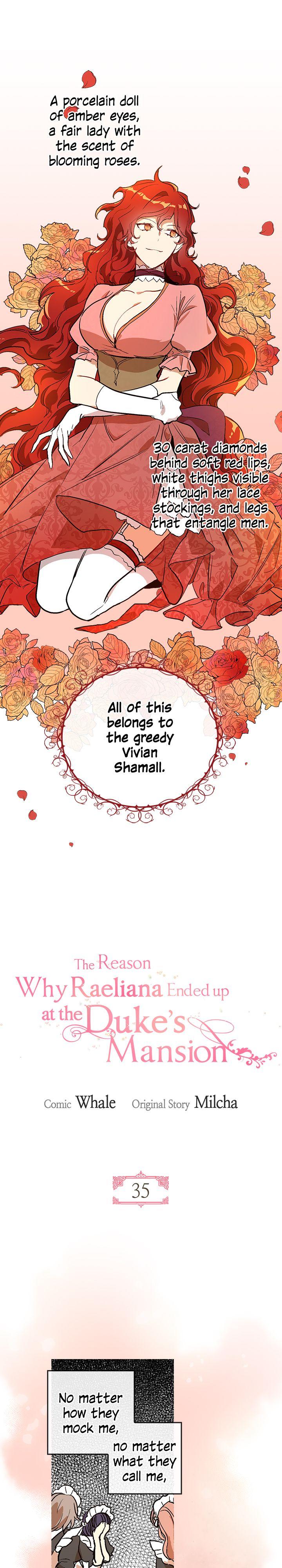 The Reason Why Raeliana Ended up at the Duke’s Mansion - Chapter 35 Page 1
