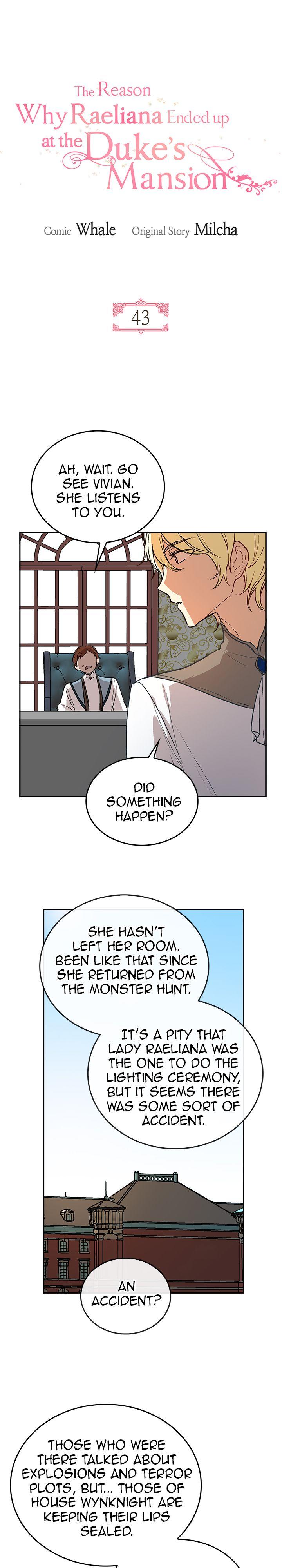 The Reason Why Raeliana Ended up at the Duke’s Mansion - Chapter 43 Page 3