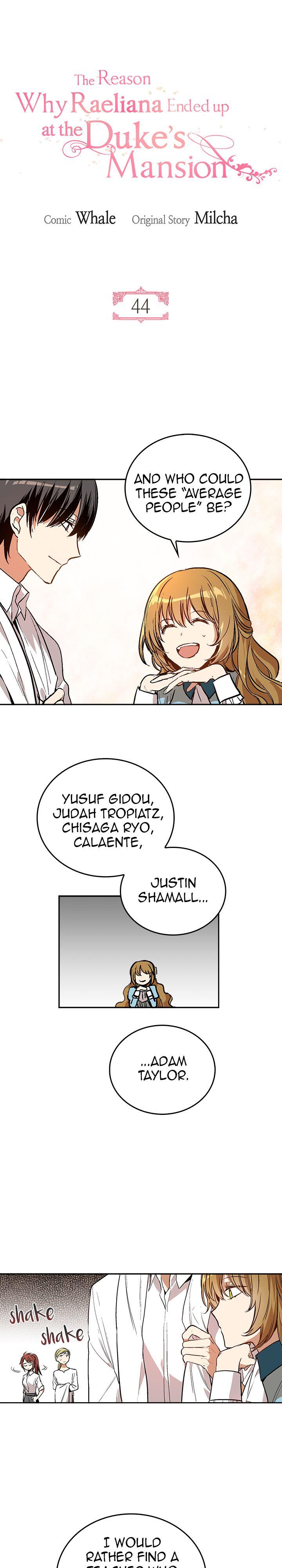 The Reason Why Raeliana Ended up at the Duke’s Mansion - Chapter 44 Page 1