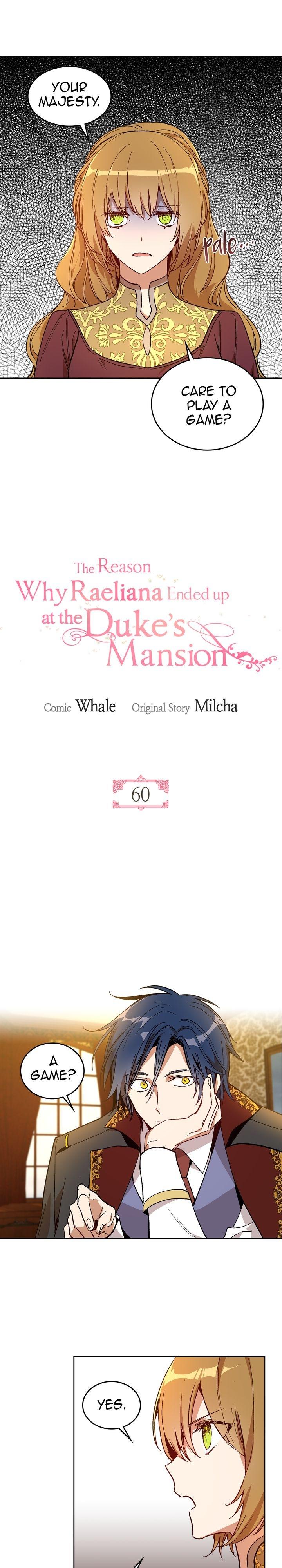 The Reason Why Raeliana Ended up at the Duke’s Mansion - Chapter 60 Page 1
