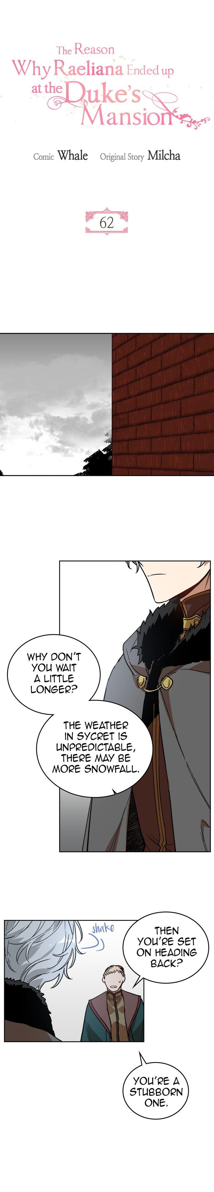 The Reason Why Raeliana Ended up at the Duke’s Mansion - Chapter 62 Page 1