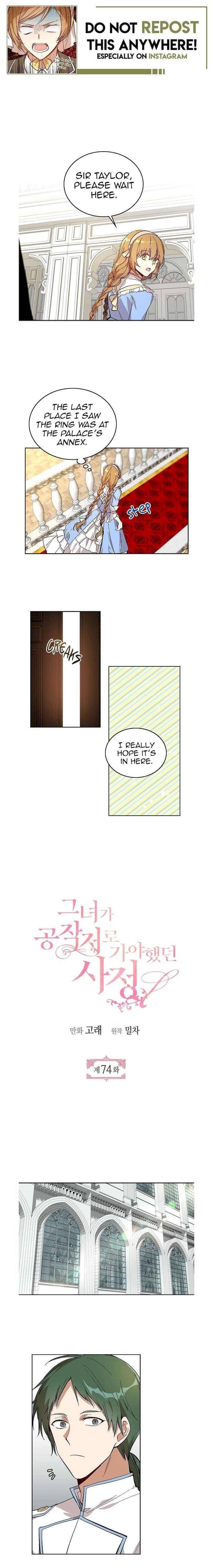 The Reason Why Raeliana Ended up at the Duke’s Mansion - Chapter 74 Page 1