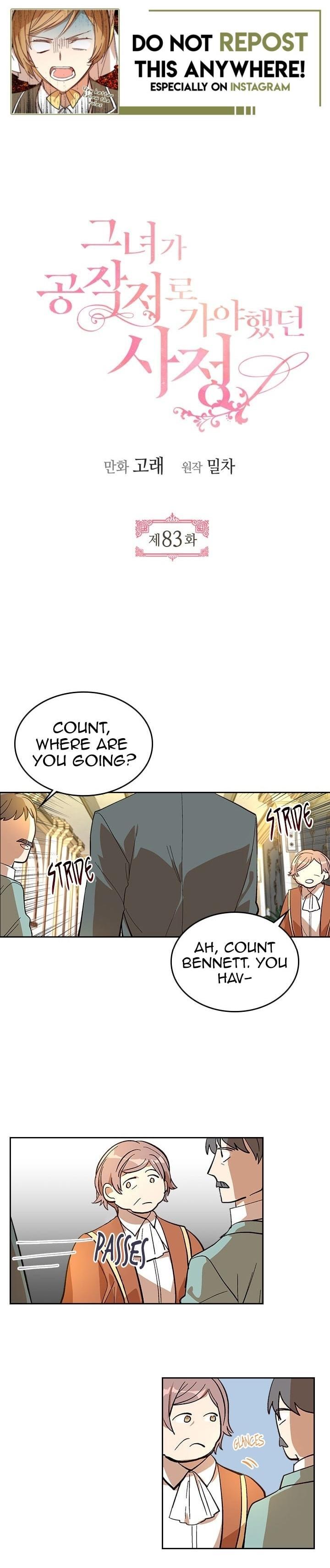 The Reason Why Raeliana Ended up at the Duke’s Mansion - Chapter 83 Page 1