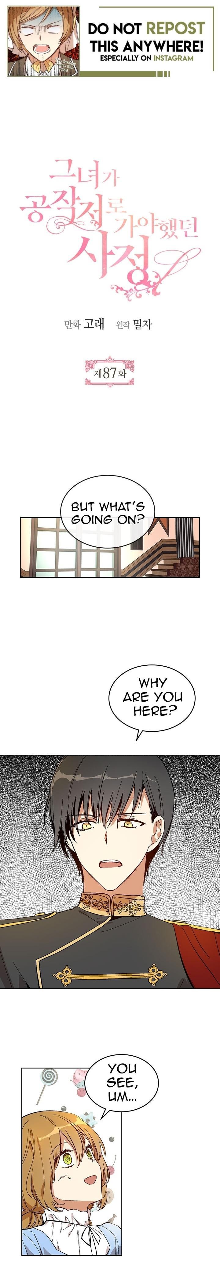 The Reason Why Raeliana Ended up at the Duke’s Mansion - Chapter 87 Page 1