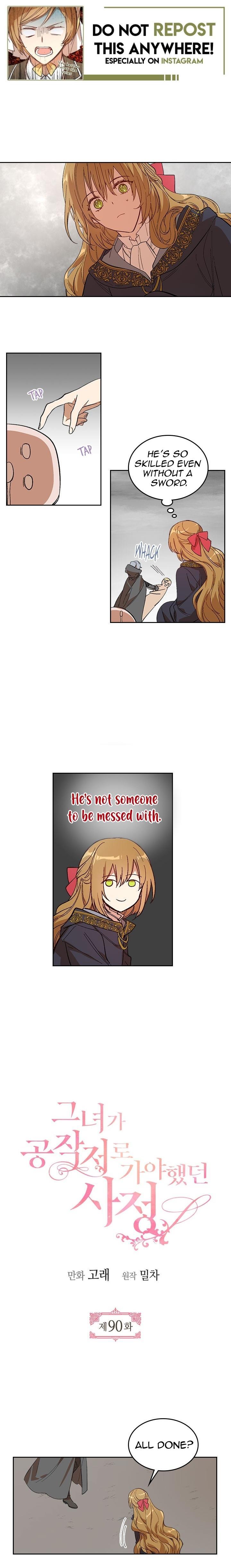 The Reason Why Raeliana Ended up at the Duke’s Mansion - Chapter 90 Page 1