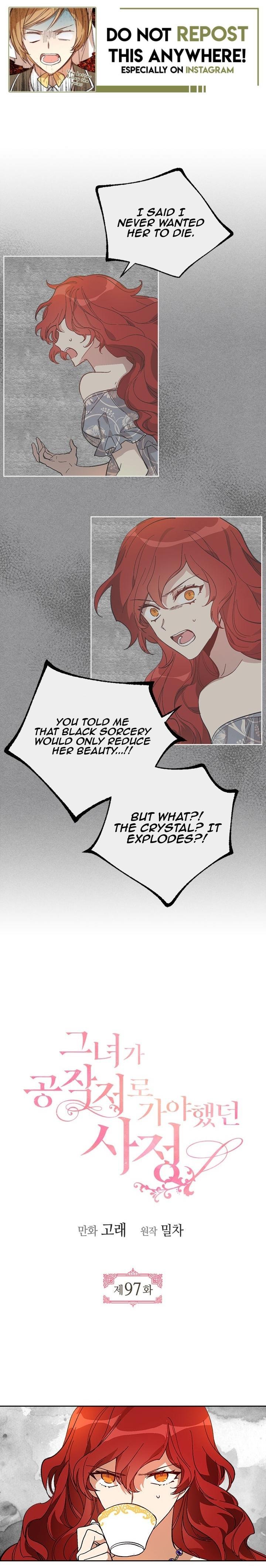 The Reason Why Raeliana Ended up at the Duke’s Mansion - Chapter 97 Page 1