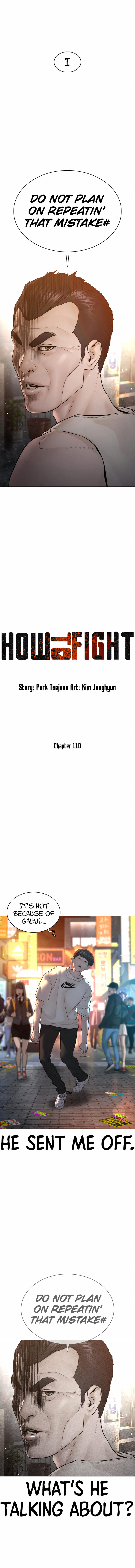 How to fight - Chapter 110 Page 4