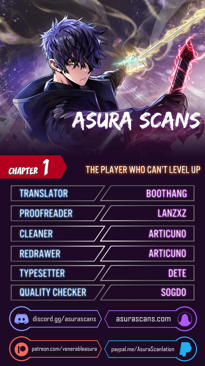 The Player That Can’t Level Up - Chapter 1 Page 1
