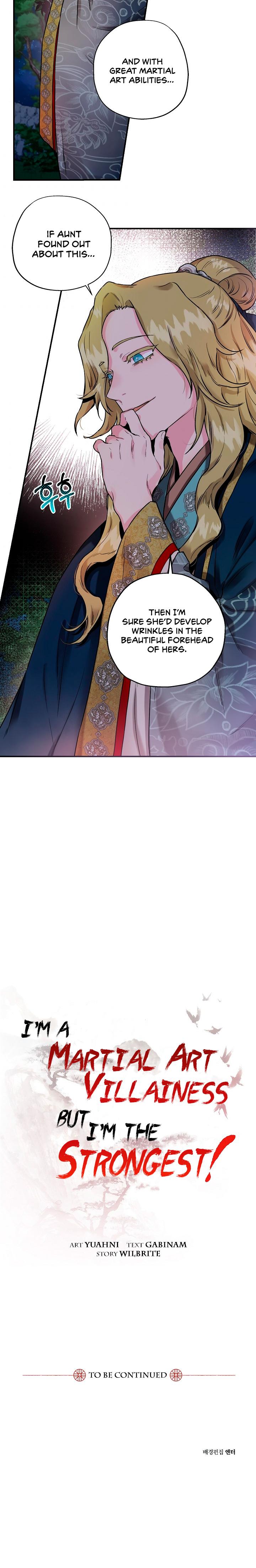 I'm a Martial Art Villainess, but I'm the Strongest! - Chapter 21 Page 13