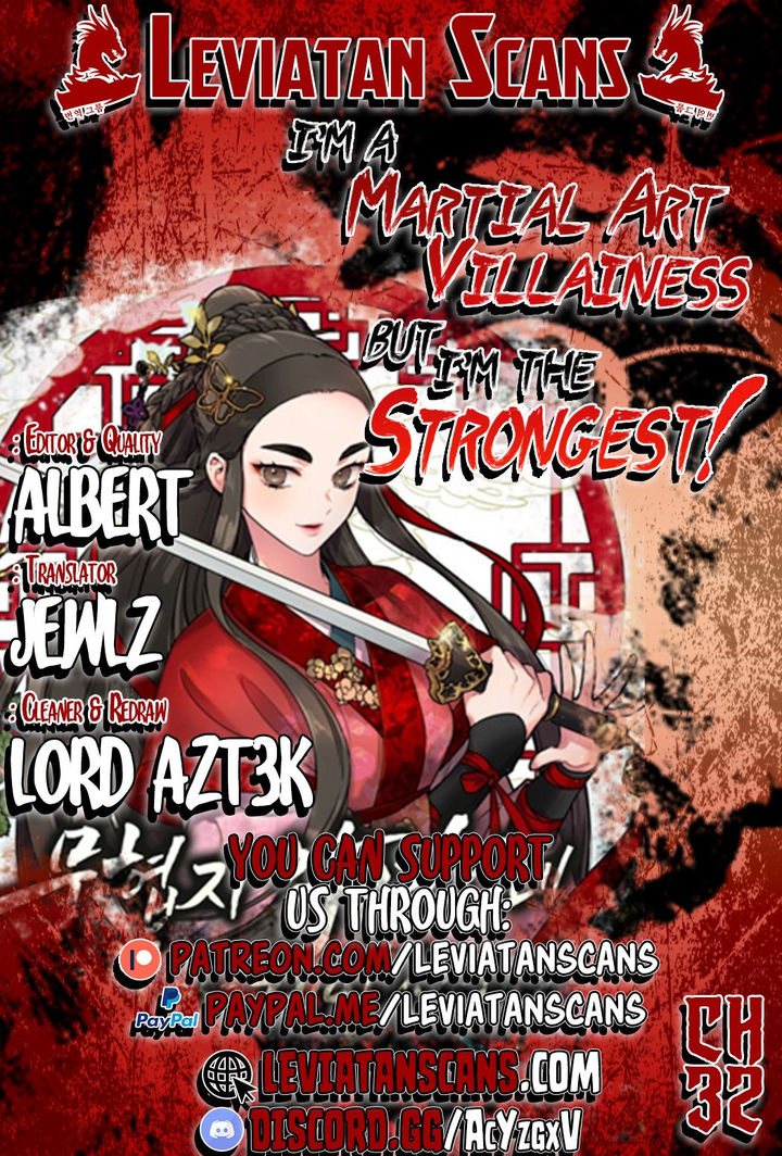 I'm a Martial Art Villainess, but I'm the Strongest! - Chapter 32 Page 1