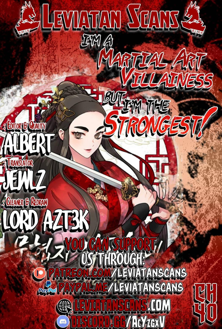 I'm a Martial Art Villainess, but I'm the Strongest! - Chapter 40 Page 1