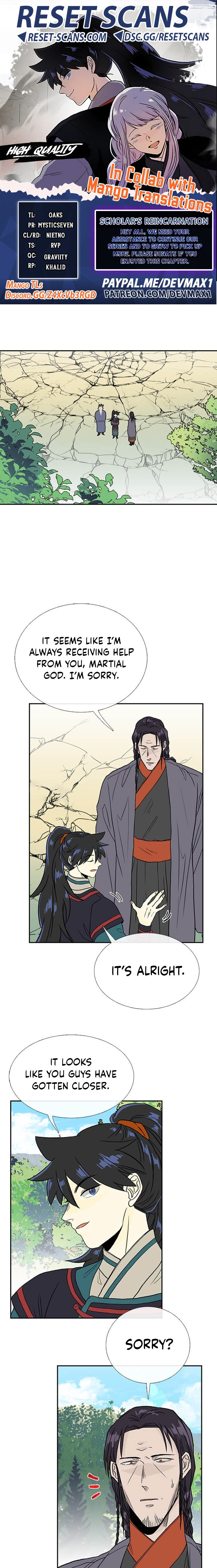 The Scholar’s Reincarnation - Chapter 174 Page 1