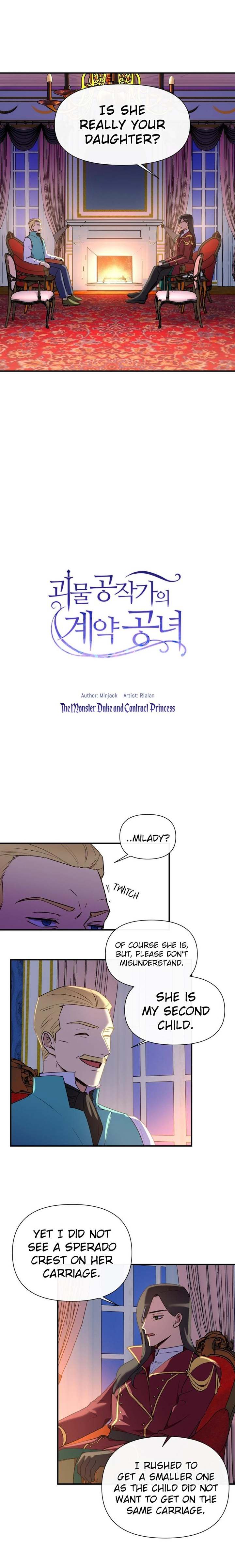 The Monster Duchess and Contract Princess - Chapter 15 Page 2