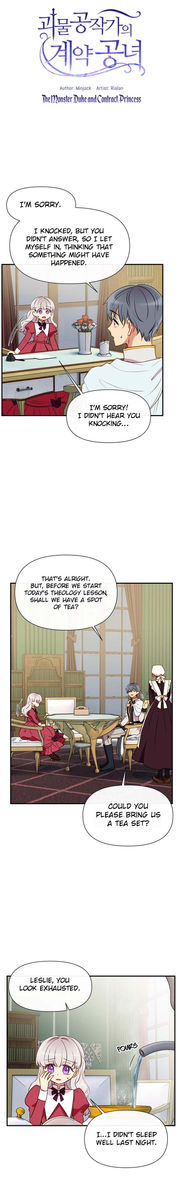 The Monster Duchess and Contract Princess - Chapter 33 Page 4
