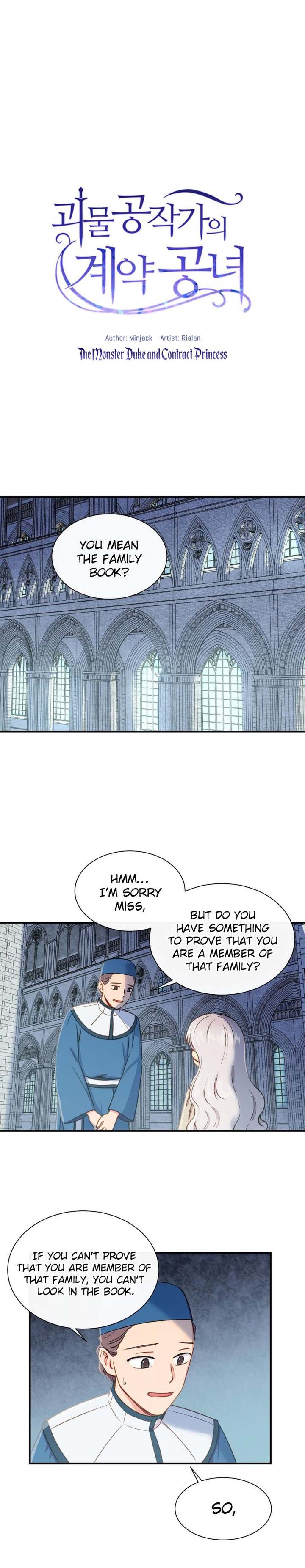 The Monster Duchess and Contract Princess - Chapter 4 Page 2