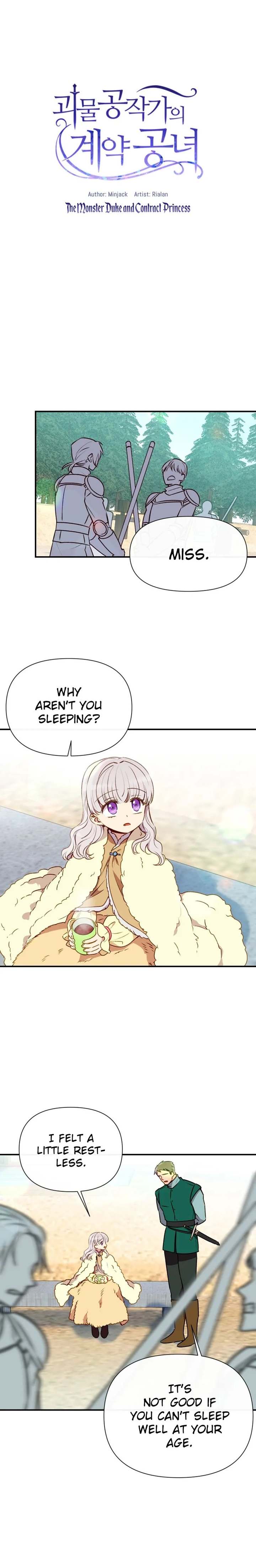 The Monster Duchess and Contract Princess - Chapter 49 Page 1