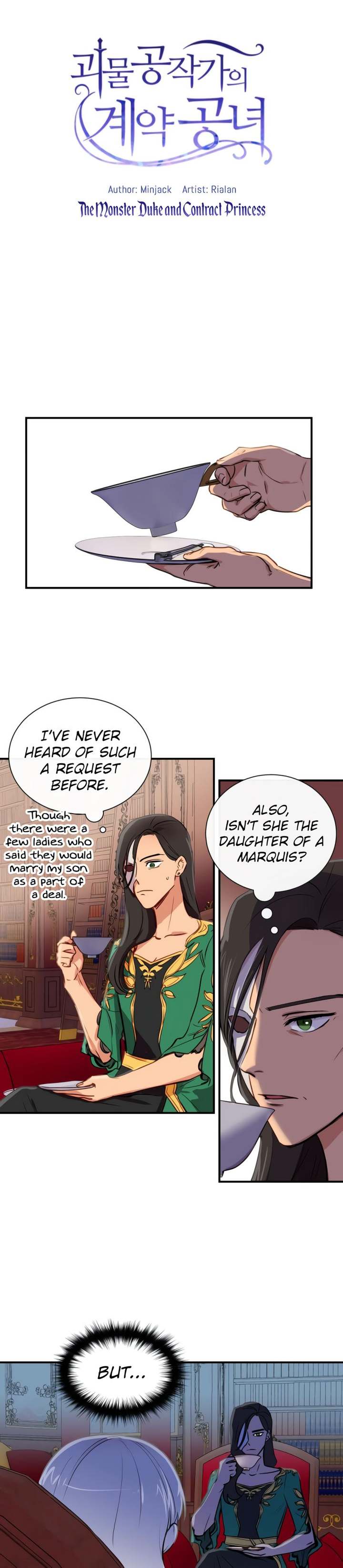 The Monster Duchess and Contract Princess - Chapter 8 Page 2