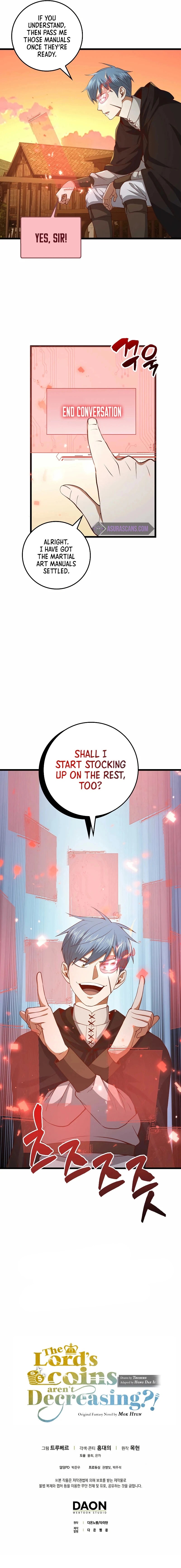 The Lord’s Coins Aren’t Decreasing?! - Chapter 64 Page 10