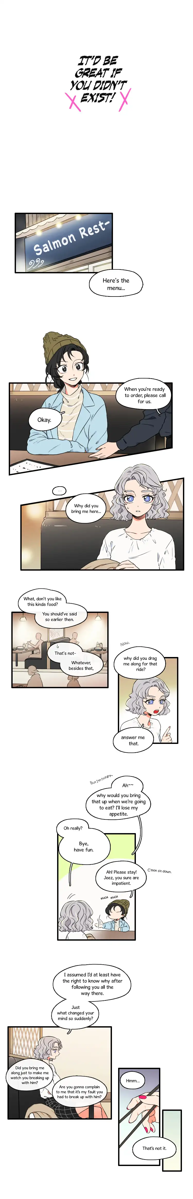 It Would Be Great if You Didn’t Exist - Chapter 11 Page 1