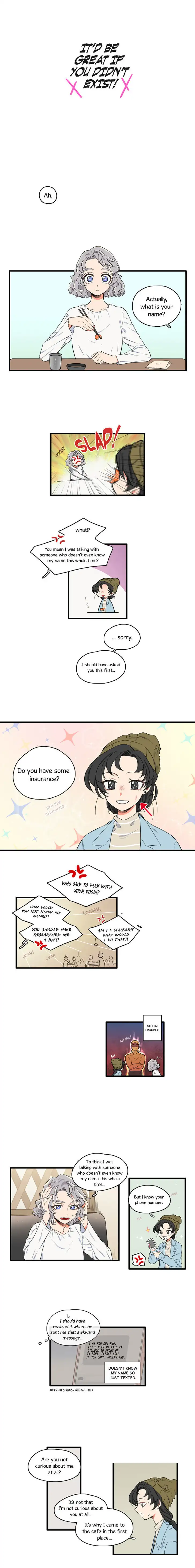 It Would Be Great if You Didn’t Exist - Chapter 12 Page 1