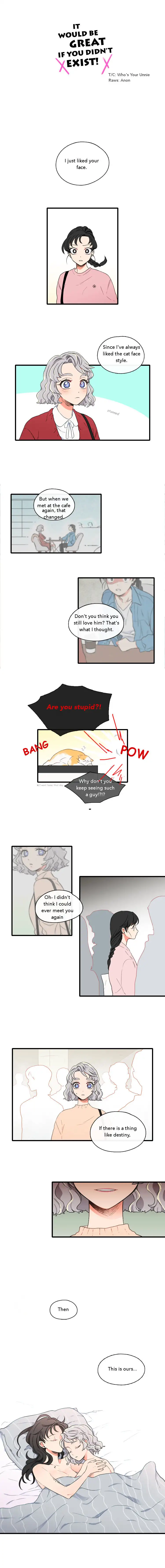 It Would Be Great if You Didn’t Exist - Chapter 38 Page 1