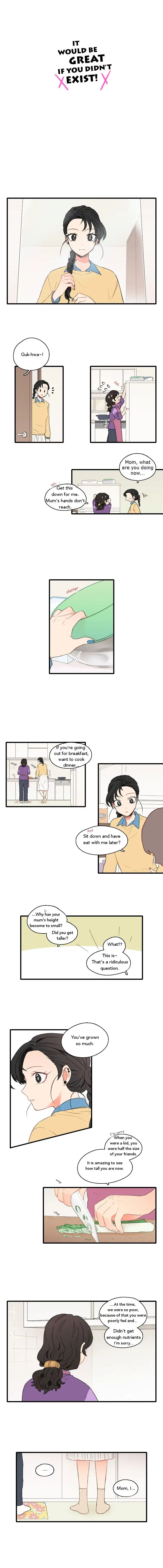 It Would Be Great if You Didn’t Exist - Chapter 39 Page 1