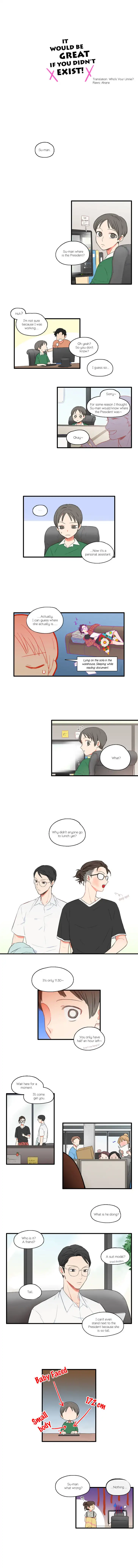 It Would Be Great if You Didn’t Exist - Chapter 42 Page 2