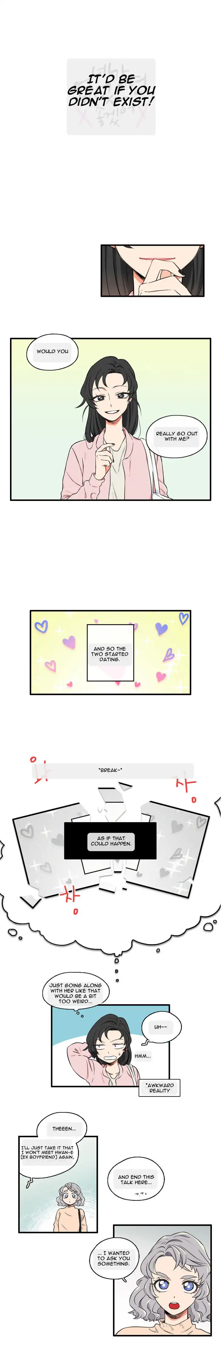 It Would Be Great if You Didn’t Exist - Chapter 8 Page 1
