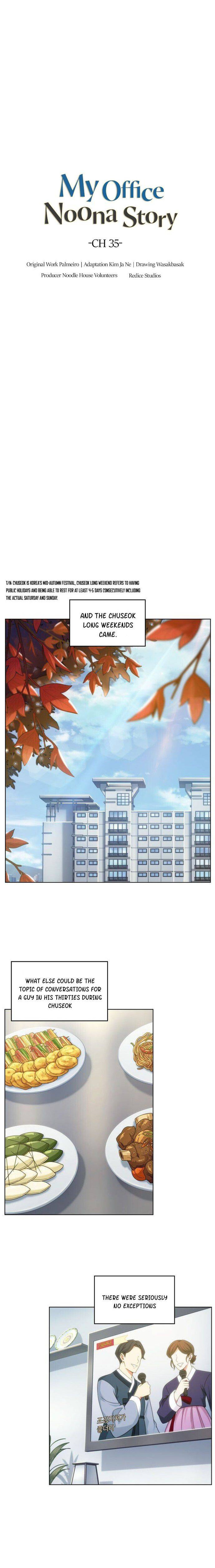 My Office Noona’s Story - Chapter 35 Page 4