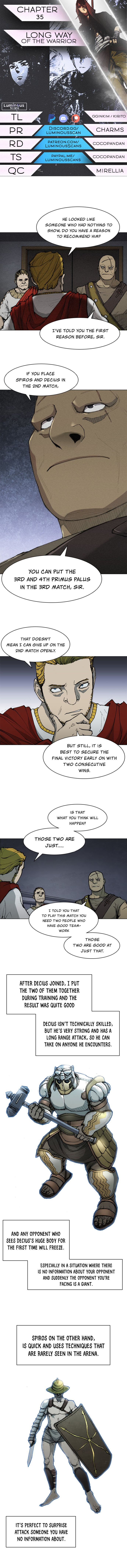 The Long Way Of The Warrior - Chapter 35 Page 1