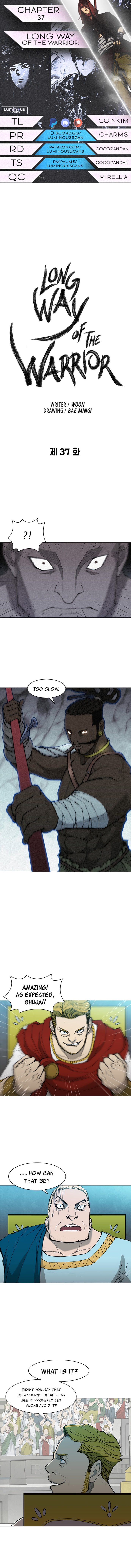 The Long Way Of The Warrior - Chapter 37 Page 1