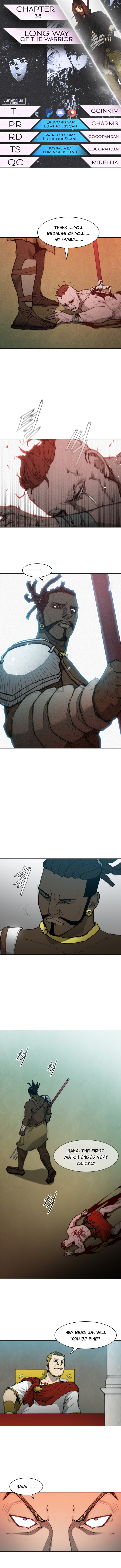 The Long Way Of The Warrior - Chapter 38 Page 1