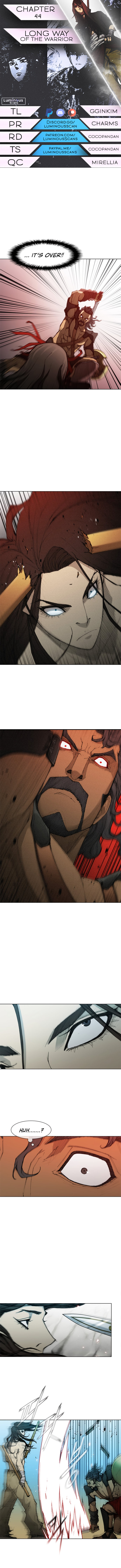 The Long Way Of The Warrior - Chapter 44 Page 1