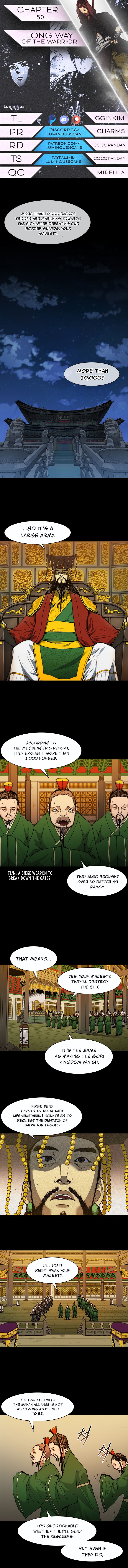 The Long Way Of The Warrior - Chapter 50 Page 1