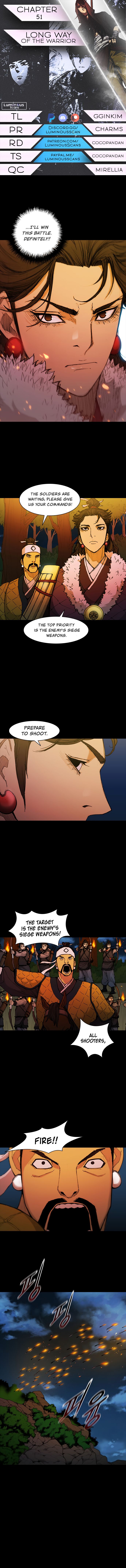 The Long Way Of The Warrior - Chapter 51 Page 1